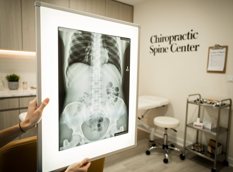 Spinal X-ray diagnostic imaging at Brooklyn Chiropractic Care in Greenpoint Brooklyn